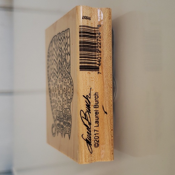 Laurel Burch Stamp Zigzag Cats - Picture 5 of 9